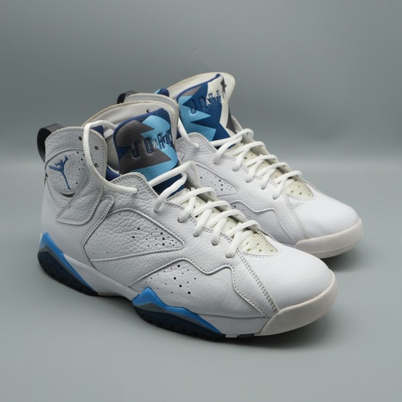 Nike Air Jordan 7 Retro French Blue White Mens Size 10 304775-107